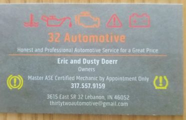 32 Automotive – Mechanic in Lebanon IN