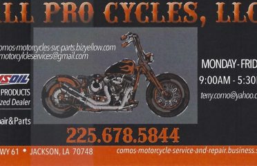 ALL PRO CYCLES, LLC – Motorcycle repair shop in Jackson LA