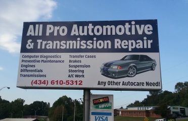 All-Pro Automotive and Transmission Repair – Auto repair shop in Madison Heights VA