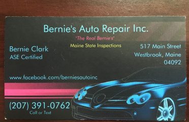 Bernie’s Auto Repair Inc. – Auto repair shop in Westbrook ME