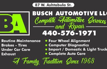 Busch Automotive LLC – Auto repair shop in Jefferson OH