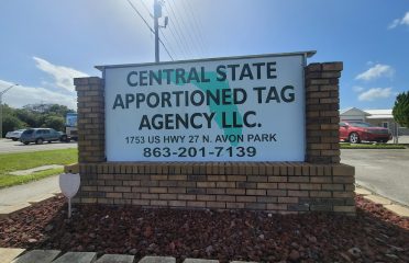 Central State Apportioned Tag Agency – Auto body shop in Avon Park FL