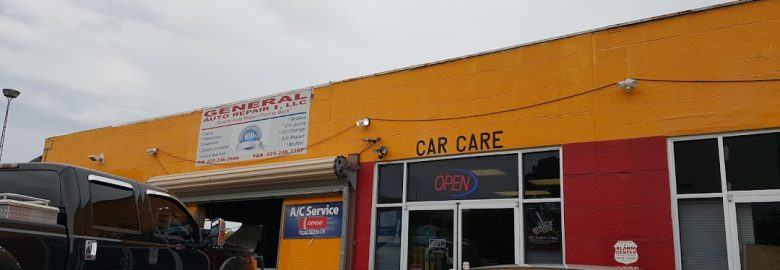 General Auto Repair I LLC – Auto repair shop in Baton Rouge LA