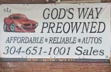 God’s way auto repair – Auto repair shop in Craigsville WV