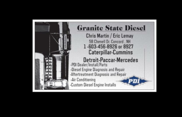Granite State Diesel LLC – Truck Diagnostics, Diesel Truck Maintenance, Heavy Truck Repair, Diesel Mechanic in Concord NH – Truck repair shop in Concord NH