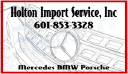 Holton Import Service, Inc – Mechanic in Ridgeland MS