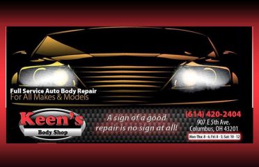 Keen’s Body Shop – Auto body shop in Columbus OH