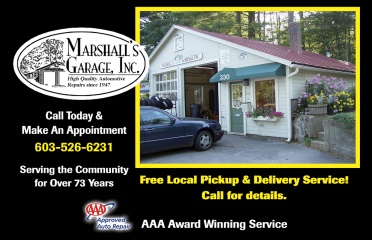 Marshall’s Garage Inc. – Auto repair shop in Elkins NH
