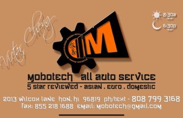 Mobotech All Auto Service – Auto repair shop in Honolulu HI
