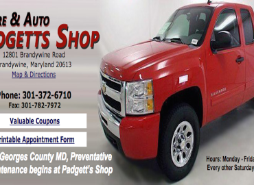 Padgetts Tire & Auto Shop – Auto repair shop in Brandywine MD