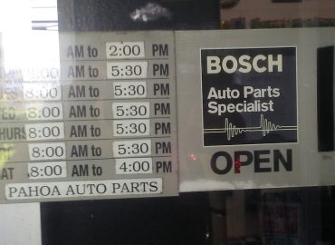 Pahoa Auto Parts – Auto parts store in Pāhoa HI
