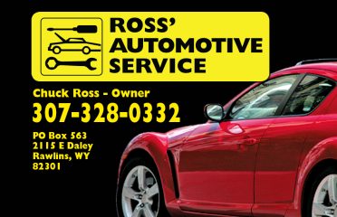 Ross’ Automotive Service – Auto repair shop in Rawlins WY