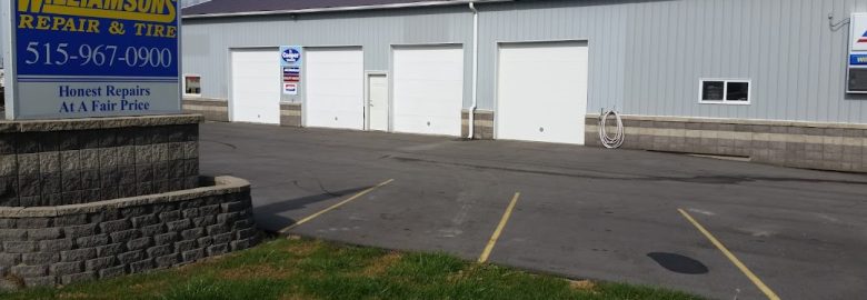 WILLIAMSON’S REPAIR & TIRE – Auto repair shop in Bondurant IA